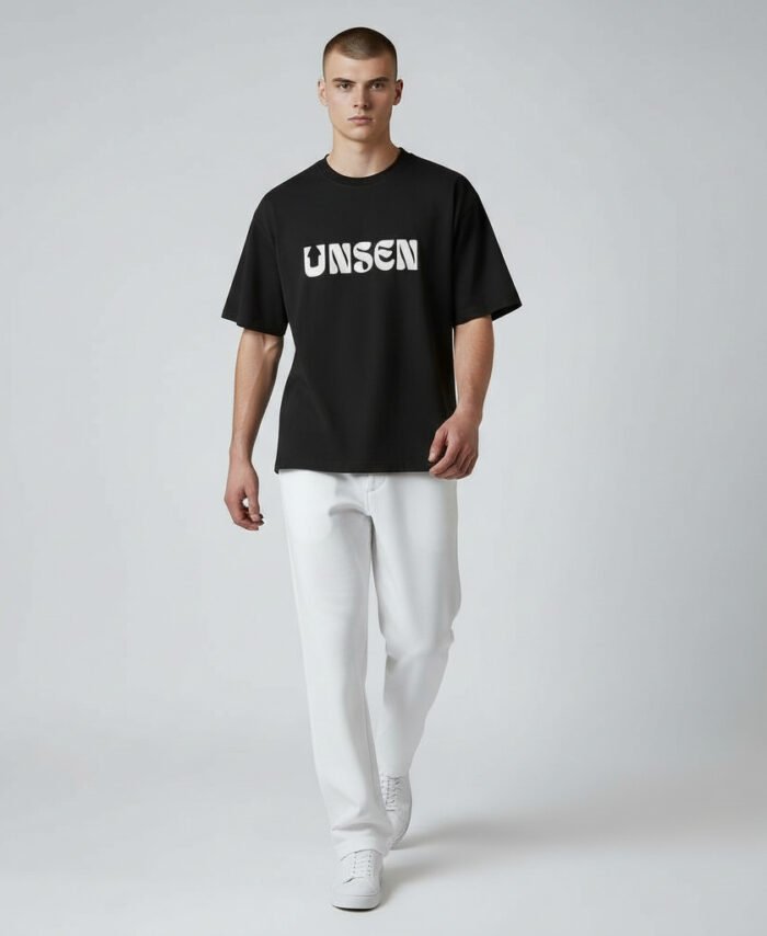 Oversized T-Shirt Jet Black