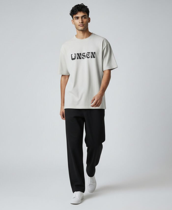 Oversized T-Shirt Soft Rose Grey